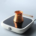 thumbnail image 2 of Jinsinto Turkish Coffee Maker Coffee Machine Moka Pot 3 People 200ML Copper Handmade High Quality Decorative Gift Accessory, 2 of 5