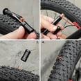 thumbnail image 2 of Herramientas de reparación de neumáticos de bicicleta de carretera MTB Mini herramienta de mantenimiento de bicicleta oculta extremo de barra JShteea  El nuevo, 2 of 9