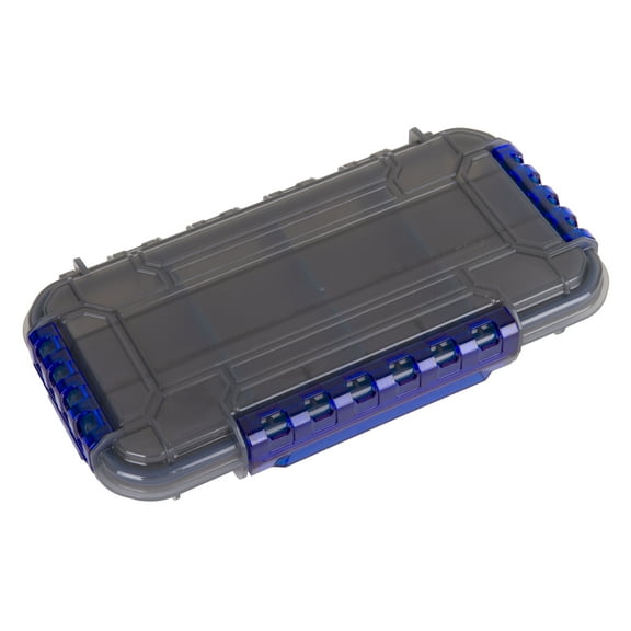 Flambeau Outdoors Zerust MAX WP3012ZM Ultimate Waterproof Tuff Trainer, 12 Compartments and 9 Removable Dividers, 9.13 In. L x 4.94 In. W x 1.53 In. D, Fishing Tackle Box and Bait Storage, Utility Box