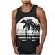 thumbnail image 1 of Tank Top para Hombres Hombres Casual Pullover Cuello Redondo Tank Top Deportes Hawaii sin Mangas, 1 of 4