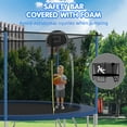 thumbnail image 5 of SENCHO GINSYTALIOR TRAMPOLINE Jump N' Dunk 14 FT Round Outdoor Trampoline for Kids with Enclosure Net, Basketball Hoop, 300-1000LBS Weight Capacity, 5 of 8