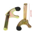 thumbnail image 2 of Motorcycle Accessories Stands Swing Arm Lift TripodHooks Wheel Support Frame Stand U-style/L-style Hook Fork 1 Pair, 2 of 8