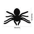 thumbnail image 3 of Decoraciones de terciopelo para fiestas de Halloween: Arañas negras, accesorios y festival de fantasmas, 3 of 6