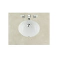 thumbnail image 2 of James Martin Furniture 312-V30-MTM-3OGLB 30 in. Silverlake Mountain Mist Single Bathroom Vanity with 3 cm Galala Beige Top & Oval Sink, 2 of 6