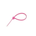 thumbnail image 4 of Bridas de cable Uxcell Bridas de cable ajustables Envolturas de bridas de nylon autolock 3.94" x 0.1" Rosa 100pcs, 4 of 5