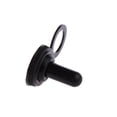 thumbnail image 4 of LOVIVER 10Pcs 220V Black Rubber Toggle Switch Waterproof Cover s Fits 12mm Screw, 4 of 4