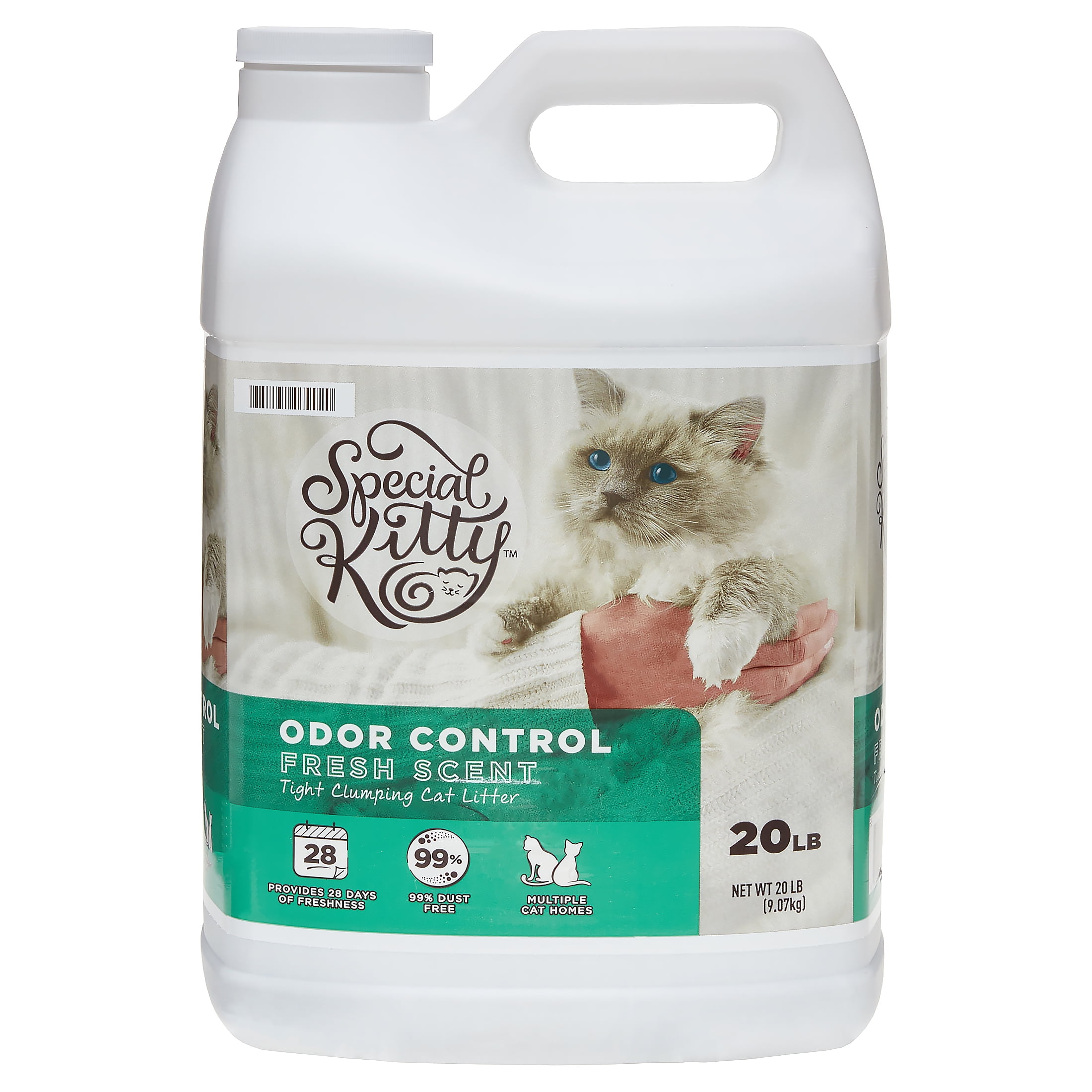 Special Kitty Odor Control Tight Clumping Cat Litter, Fresh Scent, 20 lb