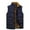 Dark Grey, variant on Men's Outdoor Stand Collar Fleece Jacket Vest Casual Padded Vest Coats Clearance Men's Thin Sports Multi-bag Casual Quick-drying Loose Vest Mountaineering Tooling Outdoor Vest Jackets