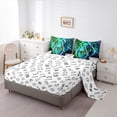 thumbnail image 5 of Homewish Gradient Gamepads 7-Piece Twin Bedding Sets For Boys Girls,Abstract Ombre Gamer Bedding Comforter Set,Video Game Breathable Sheet Sets,Microfiber Bedroom Decor,Reversible, 5 of 8