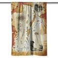 thumbnail image 2 of Caribbean Sea Map Color Multi 30 X 60 Inches Towel, 2 of 3