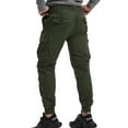 thumbnail image 3 of Luiryar Cargo Pants for Men Cotton Joggers Casual Slim Fit Tactical Pants with Multi Pockets, 3 of 7