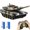 Army Green, variant on Supdex 1/24 RC Tank US M1A2 Abrams Remote Control Model Tank Toy Perfect Birthday for Boys 6+