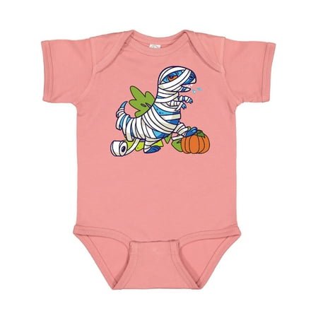 

Inktastic Halloween Dinosaur Mummy Gift Baby Boy or Baby Girl Bodysuit