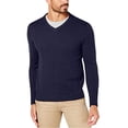 thumbnail image 3 of Club Room Mens Textured Pullover Sweater, Blue, XX-Large, 3 of 3