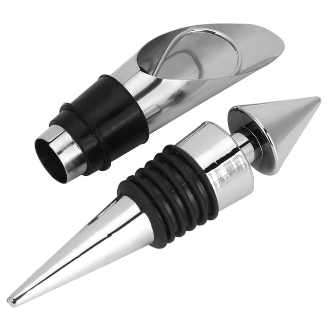 Kit de Abridor de Vinos Duradero/Set Durable, Sacksksksksksking de vino Multifuncional, Kit de Aperta de Botella de vino de Anillo de GOTEO ACESORIO DE COCINA PARA EL HOGAR NEGRO NEGRO