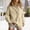A1 Khaki, variant on GILIGEGE Women's Oversized Sweatshirt,Mock Neck Henley 2026 Fall Outfits,Soft Button Up Henley Neck Pullover Top,Loose Drop Shoulder Fit,School &Daily Casual Outfits,Winter fashion Clothing Black L