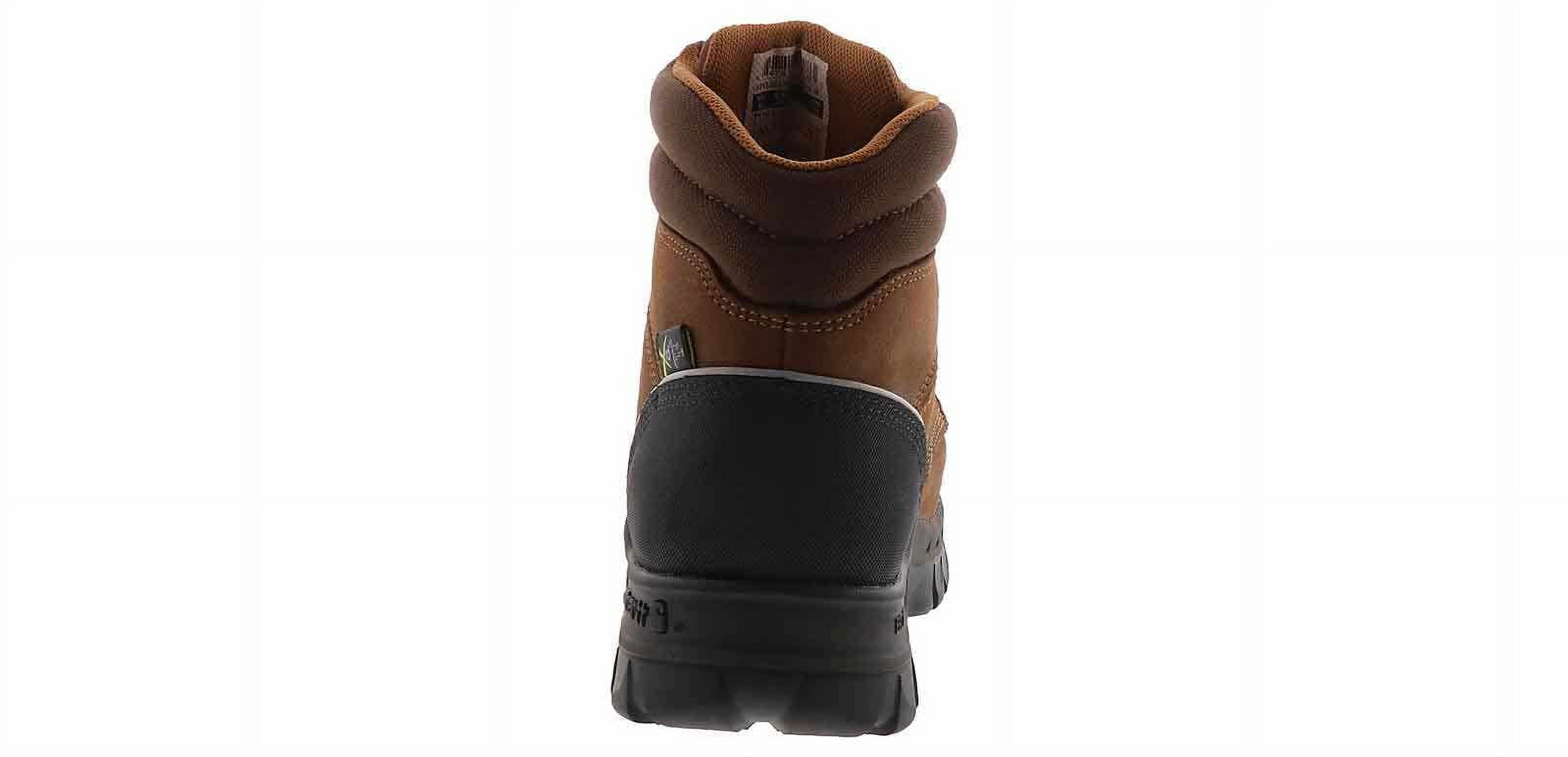 NEW CARHARTT men\'s cmf6720 rugged flex waterproof work boot in dark brown Carhartt Men main image 2