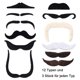 thumbnail image 5 of Bigotes falsos novedosos, suministros para fiestas de bigotes, bigotes autoadhesivos para fiestas de disfraces y actuaciones Zhivalor OTTO-2034437-2, 5 of 8