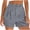 Light Gray #12, variant on Women's Wide Leg Dress Casual Summer High Waisted Pleated Shorts with Pockets for Business Work S