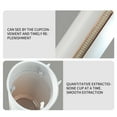 thumbnail image 3 of Holloyiver Wall Mount Paper Cup Dispenser, Pull Type Water Cooler Cup Holder Fit 4oz-7oz Disposable Cups, Upgraded Wall Mounted Mouthwash Cup Dispenser for Bathroom Office Gym School, Green, 3 of 9