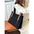 thumbnail image 4 of CoCopeaunt Tote Bag Women Large Crossbody Bag Stylish Casual Handbag Corduroy Shoulder Bag, 4 of 7