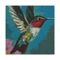 thumbnail image 3 of "Hummingbird with Ruby Throat" - Canvas, 3 of 25