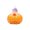 A003- C, variant on Halloween Candle, Pumpkin Shaped Candle, Cute Halloween Ghost Decor, Black Cedar Scented Decorative Candle, Long-Burning Wax Fragrance Candle for Gifting, Seasonal Home Ambiance