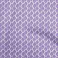 thumbnail image 1 of oneOone Cotton Poplin Purplish Blue Fabric Block Quilting Supplies Print Sewing Fabric By The Yard 56 Inch Wide-IQ, 1 of 5