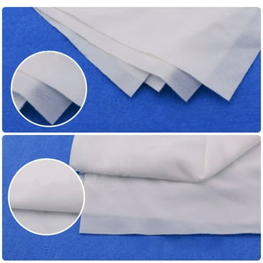 Microfiber Cleaning Cloths 100 PCS Anti-static Lens Laboratory Dust 100pcs White