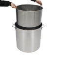 thumbnail image 6 of 50L/52.8Qt Stock Pot Stainless Steel Stock Pot Kitchen Cooking Pot W/ Basket, 6 of 7