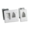 thumbnail image 3 of DATA COMM Electronics In Wall Cable Management Kit - TV Cable Hider Wall Kit - Behind Wall TV Wire Kit - For HDMI & A/V Cables - Low Voltage In Wall Cord Concealer For Sleek Flat TV Setup, 3 of 4