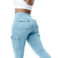 thumbnail image 3 of Kelon Yoga Pants, Women's Bootcut Yoga Pants Lounge Workout Pants with Pockets Stretch Casual Gym Yoga Pants, XL, 3 of 8