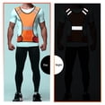 thumbnail image 3 of Reflective Running Vest Gear Cycling Motorcycle Reflective Vest,High Visibility Night Running Safety Vest, 3 of 5