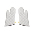 thumbnail image 1 of 1 par de guantes para horno gruesos resistentes al calor, manoplas antiescaldaduras que protegen la tela, manopla para horno para hornear, 1 of 3