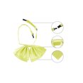 thumbnail image 3 of INSPIRE CHIC Women's Pre-Tied Bowtie Bowknot Adjustable Strap Neckties Neckwear Light Yellow One Size, 3 of 5