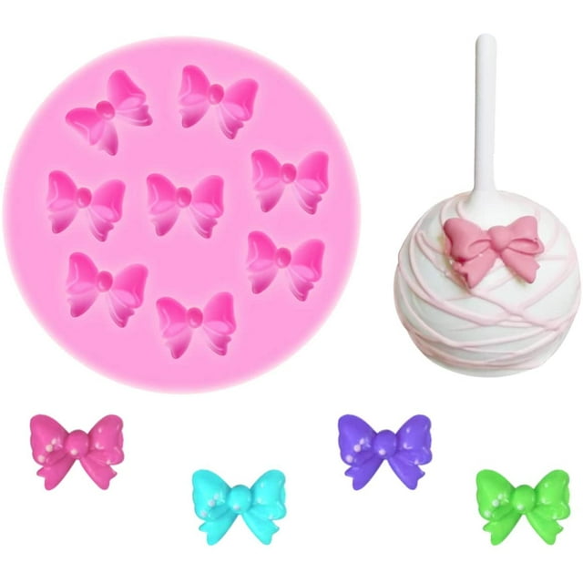 Fondant Bow Mold, Wax Melt Molds Bow Silicone Mold Chocolate Candy Molds
