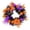 A001- Multicolor, variant on 18 Inch Halloween Door Wreath with Ghost Pumpkins, Outdoor Halloween Decorations for Porch, Halloween Home Decor for Indoor