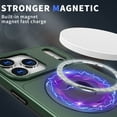thumbnail image 5 of for iPhone 17 Pro Max Case with Kickstand Sliding Camera Cover, Military Grade Shockproof Portective Compatible with MagSafe Wireless Charger Slim Case Cover for iPhone 17 Pro Max, Darkgreen, 5 of 5