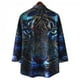 thumbnail image 5 of Chaqueta casual de camisa de solapa estampada a cuadros estampada en contraste para hombre Pompotops  oipoqjl12688, 5 of 7