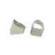 thumbnail image 3 of 10 piezas de componentes de anillo de almohadilla de anillo en Blanco Yuyangstore hallazgos de bases de anillo ajustables, 3 of 7