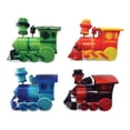 thumbnail image 2 of CoTa Global Cool Train Refrigerator Bobble Magnets Set of 4 - Assorted Color Fun Cute Locomotive Train Bobble Head Magnets For Kitchen Fridge, Home Decor, Cool Office & Decorative Novelty - 4 Pack, 2 of 2