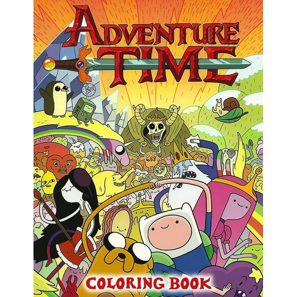 Adventure Time Coloring Book : A Coloring Book For And Adults With Adventure Time Relax And (Paperback) - Walmart.com