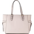 thumbnail image 2 of Michael Kors Womens Gilly Large Drawstring Zip Tote Bag Powder Blush Saffiano Leather, 2 of 7