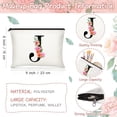 thumbnail image 5 of Letter Initial Canvas Tote Bag Personalized Present Bag  for Mother's Day Bridesmaids Bride Birthday Wedding, 5 of 6