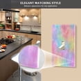 thumbnail image 5 of Light Switch Cover Switch Plate Outlet Cover Plug Cover for Electrical Unused Outlet Cover Pastel Rainbow Tie-dye, 5 of 6