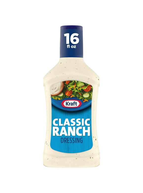 Kraft Classic Ranch Salad Dressing (16 fl oz Bottle) (Pack of 3)