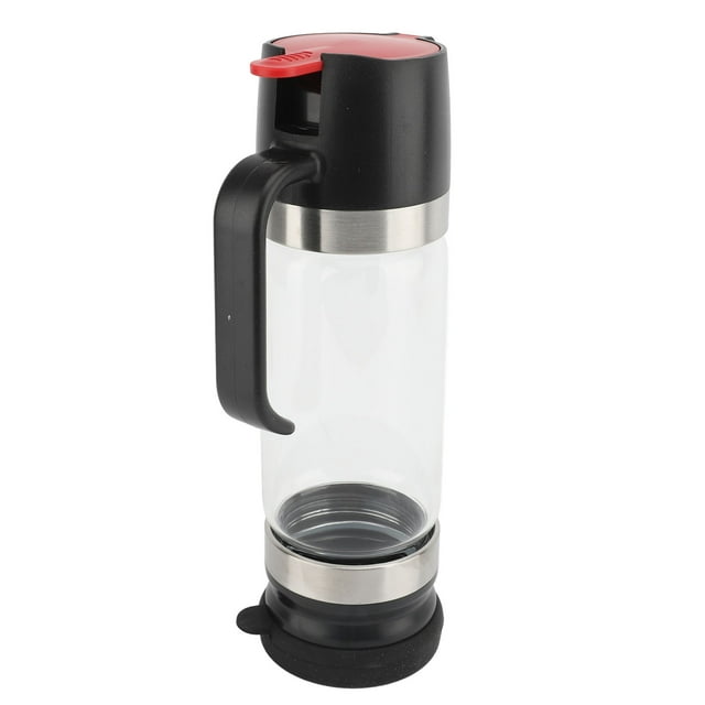 Glass Honey Dispenser Pot, No Drip 15.41oz Honey Jar with Handle, Honey Container Jar, Syrup Dispenser Honey Pot for Coffee or Tea, for Honey and Syrup