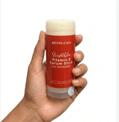 Botanicals BrightGlo Vitamin C Serum Stick with Niacinamide, 2oz, Natural Skin Brightening and Fine Line Treatment - Made in the USA - Passion Fruit
