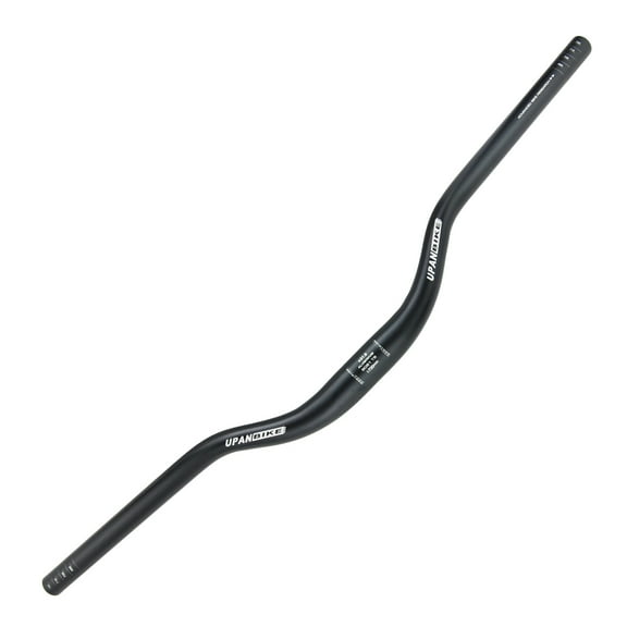 UPANBIKE Mountain Bike Handlebar MTB Bicycle Bar Aluminum Alloy φ31.8mm, 28.3inch (720mm)Long, 50mm Riser, Black