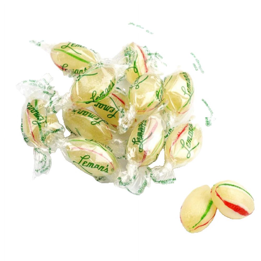 Leman's Mint Football Shaped Hard Candy - Bulk Bags